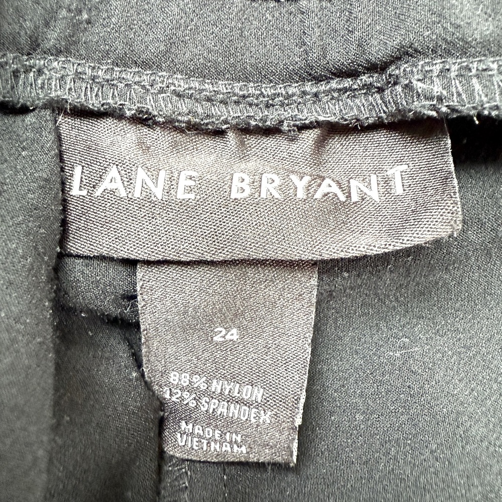 Lane Bryant On-The-Go Slim Ankle Pant - Black - 24 - Picture 5 of 5